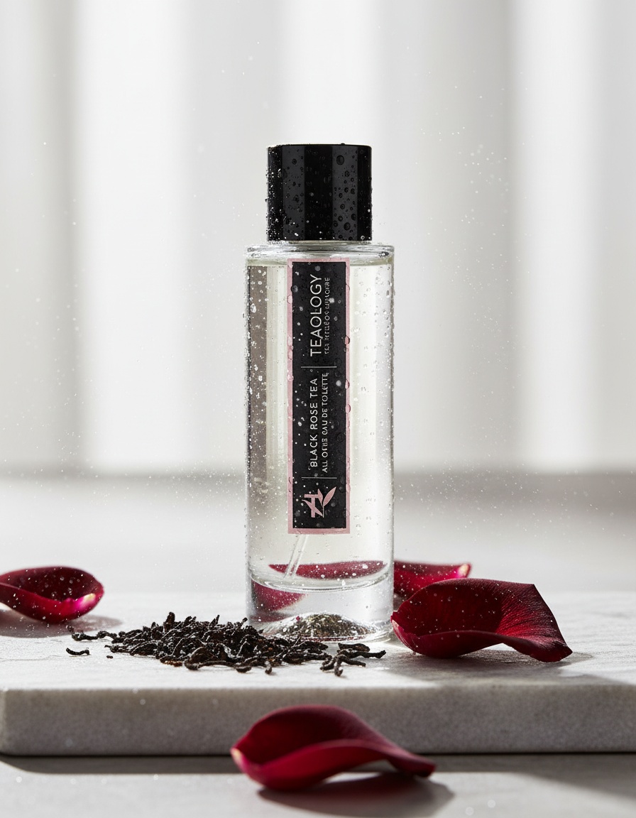Teaology BLACK ROSE TEA all over eau de toilette spray 100 ml 2 Teaology BLACK ROSE TEA all over eau de toilette spray 100 ml - Image 2