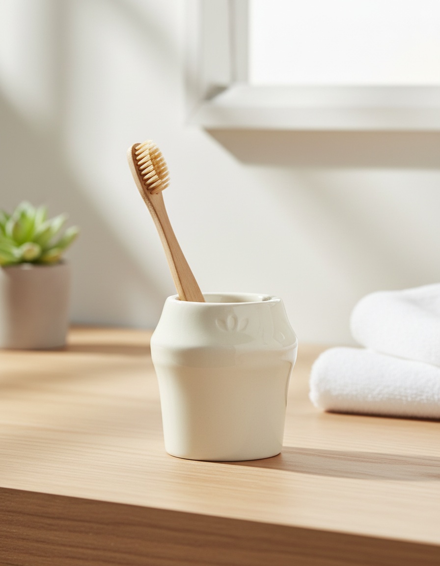 Naturbrush SOMMIER soporte para cepillo dental #blanco 1 pz 2 Naturbrush SOMMIER soporte para cepillo dental #blanco 1 pz - Image 2