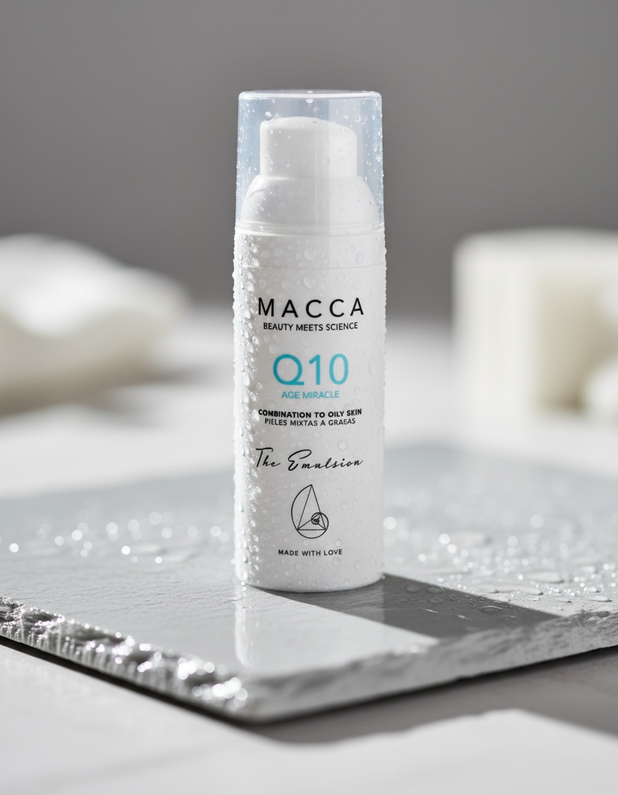 Macca Q10 AGE MIRACLE emulsion combination to oily skin 50 ml 2 Macca Q10 AGE MIRACLE emulsion combination to oily skin 50 ml - Image 2