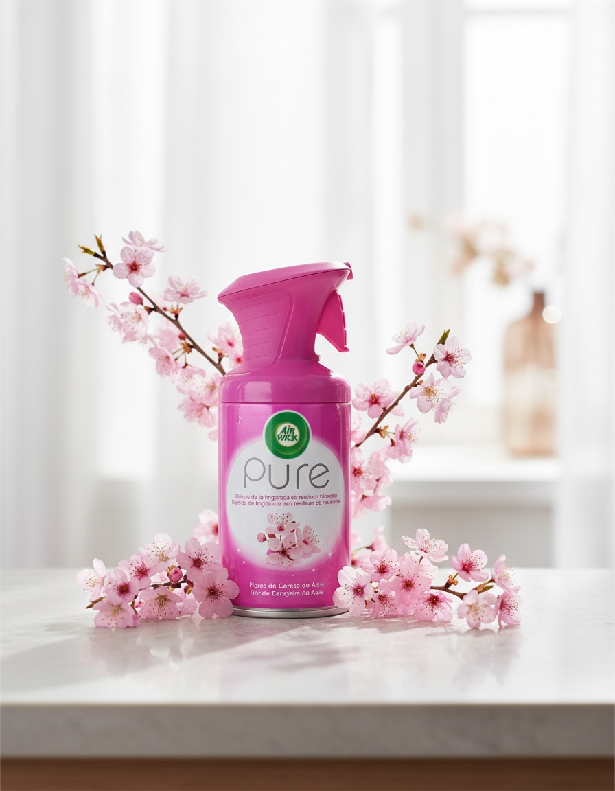 AIR-WICK PURE ambientador spray #flores cerezo 250 ml 2 AIR-WICK PURE ambientador spray #flores cerezo 250 ml - Image 2