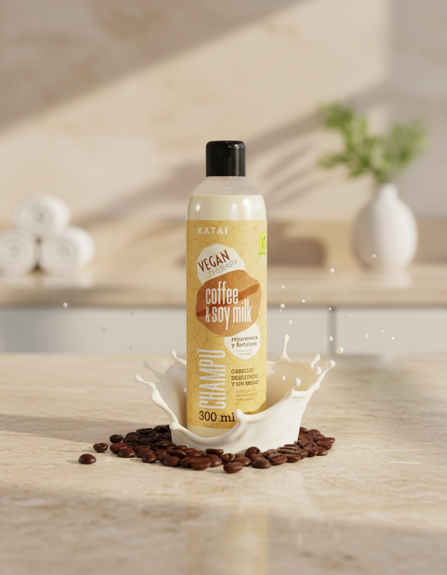 COFFEE & SOY MILK LATTE shampoo 300 ml 2 COFFEE & SOY MILK LATTE shampoo 300 ml - Image 2