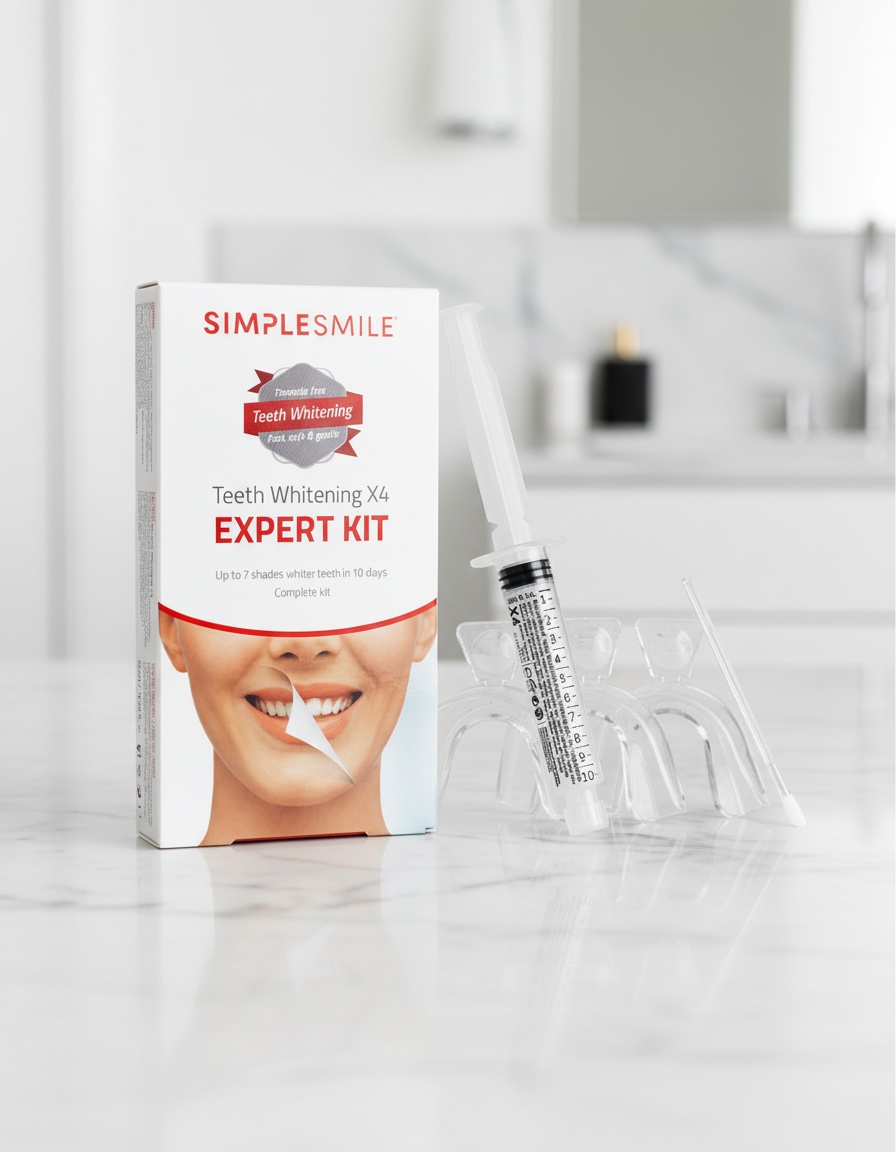 Beconfident SIMPLESMILE® teeth whitening X4 expert kit 5 u 2 Beconfident SIMPLESMILE® teeth whitening X4 expert kit 5 u - Image 2
