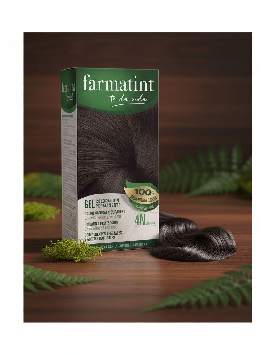 FARMATINT GEL permanent color #4n-brown 5 units 2 FARMATINT GEL permanent color #4n-brown 5 units - Image 2