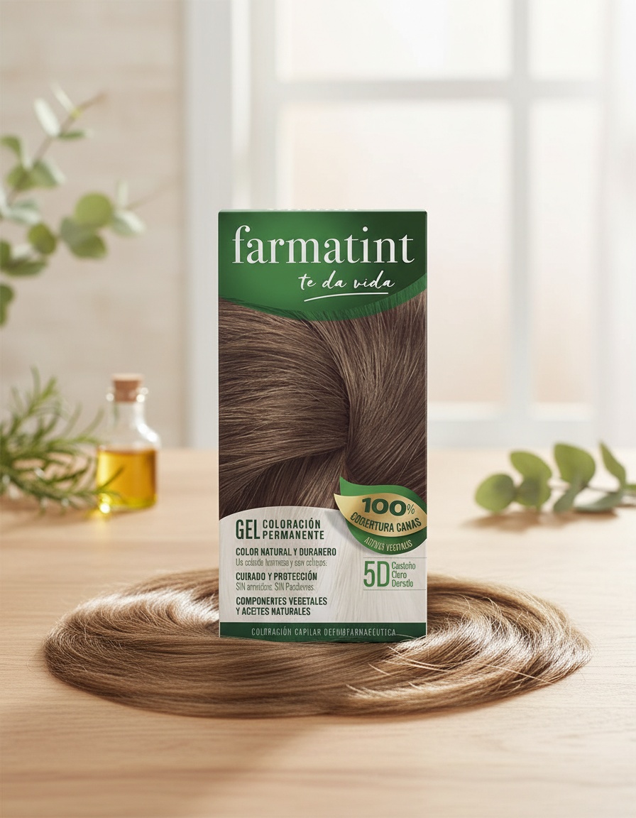 FARMATINT GEL permanent color #5d-light golden brown 5 units 2 FARMATINT GEL permanent color #5d-light golden brown 5 units - Image 2