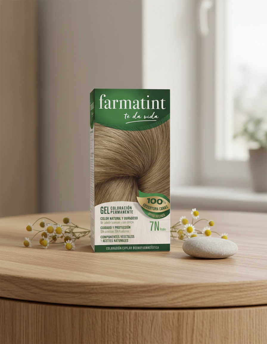 FARMATINT GEL permanent color #7n-blonde 5 units 2 FARMATINT GEL permanent color #7n-blonde 5 units - Image 2