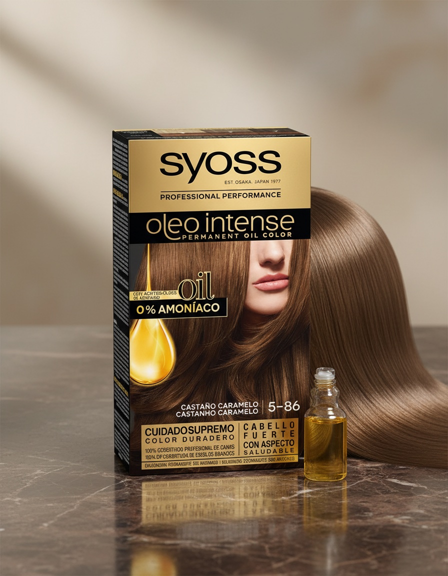 OLEO INTENSE ammonia-free hair color #5.86-caramel brown 5 pcs 2 OLEO INTENSE ammonia-free hair color #5.86-caramel brown 5 pcs - Image 2