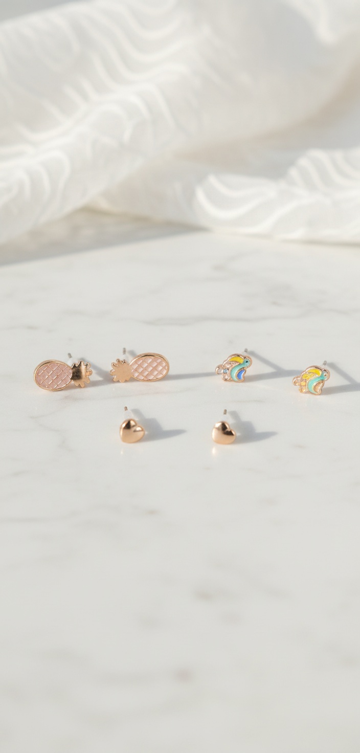 Inca EARRINGS lot 3 pcs 2 Inca EARRINGS lot 3 pcs - Image 2