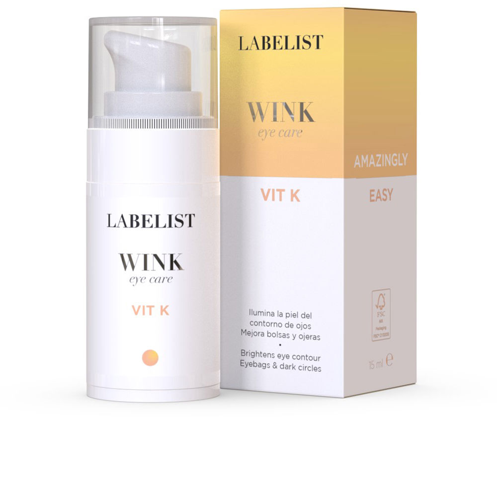 Labelist cosmetics Wink eye care VIT K 15 ml 1 Labelist cosmetics Wink eye care VIT K 15 ml