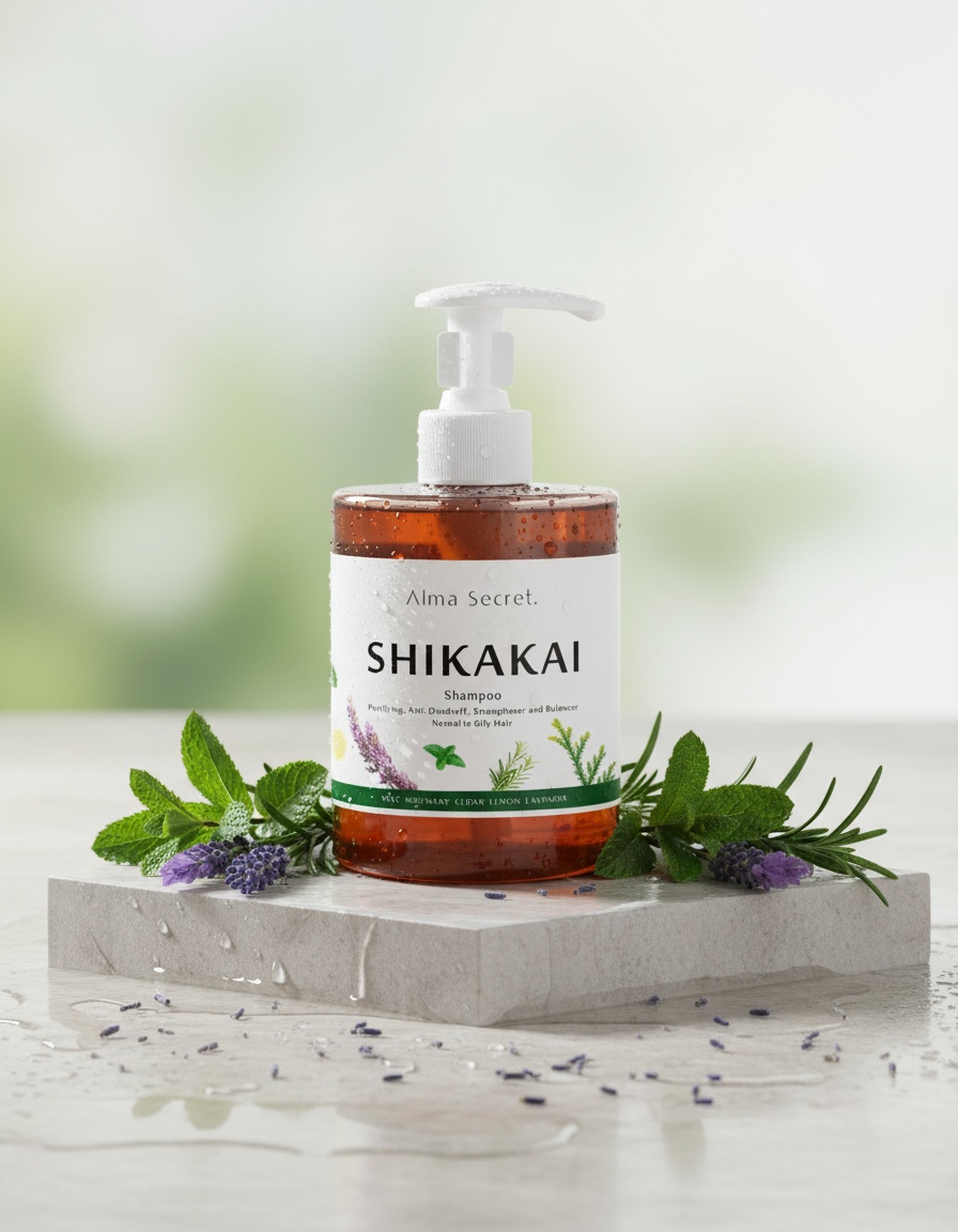 Alma secret SHIKAKAI shampoo 500 ml 2 Alma secret SHIKAKAI shampoo 500 ml - Image 2