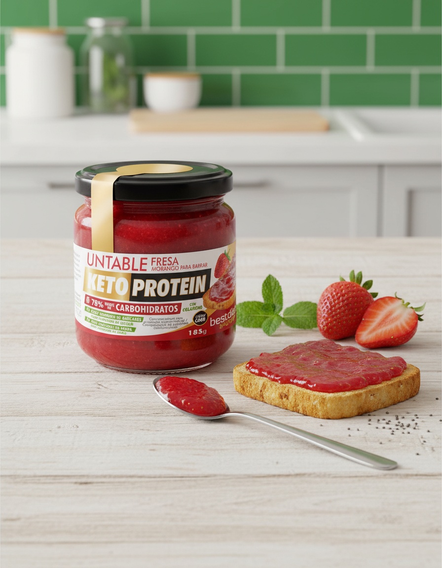 Keto protein UNTABLE #fresa 185 gr 2 Keto protein UNTABLE #fresa 185 gr - Image 2