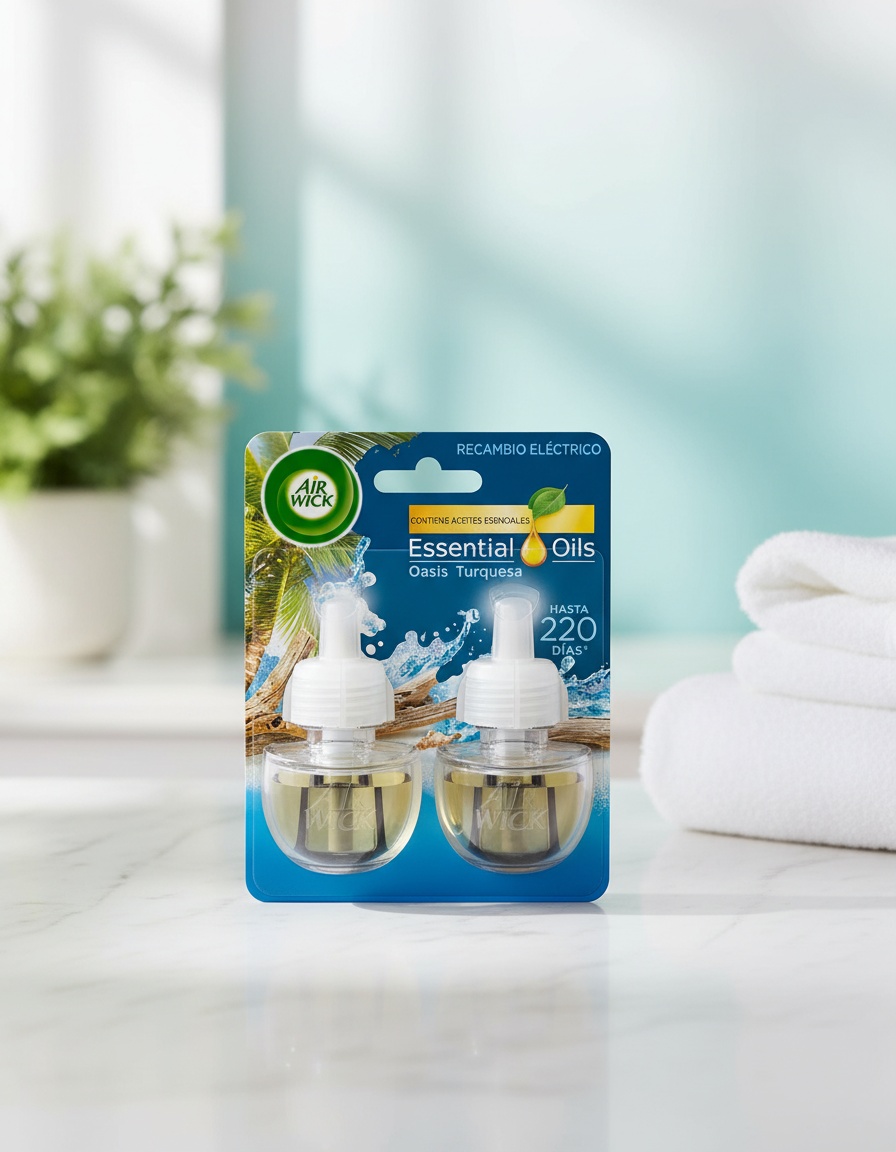 AIR-WICK ambientador eléctrico recambio #oasis 2 x 19 ml 2 AIR-WICK ambientador eléctrico recambio #oasis 2 x 19 ml - Image 2