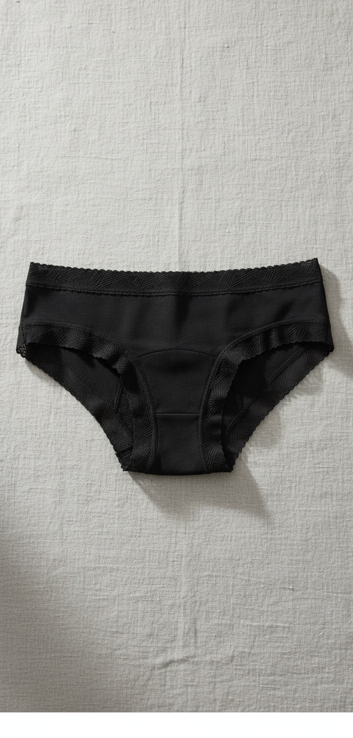 PlatanomelÓn KIWITAS DOBLE BLONDA braguitas menstruales negro #M 1 u 2 PlatanomelÓn KIWITAS DOBLE BLONDA braguitas menstruales negro #M 1 u - Image 2