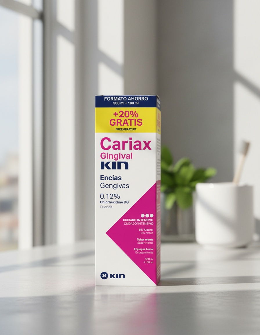 CARIAX GINGIVAL enjuague bucal 500 ml + 100 ml 2 CARIAX GINGIVAL enjuague bucal 500 ml + 100 ml - Image 2