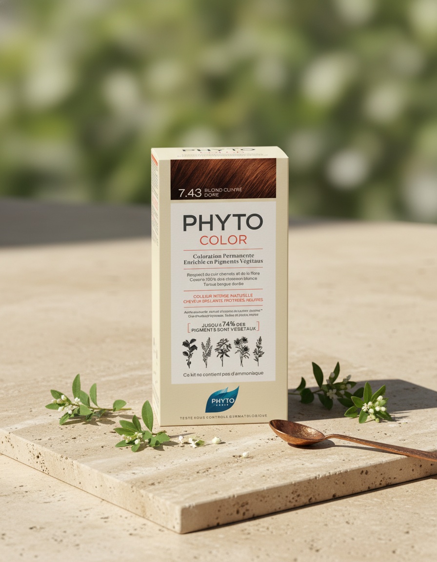 PHYTOCOLOR #7.43-rubio dorado cobrizo 4 u 2 PHYTOCOLOR #7.43-rubio dorado cobrizo 4 u - Image 2