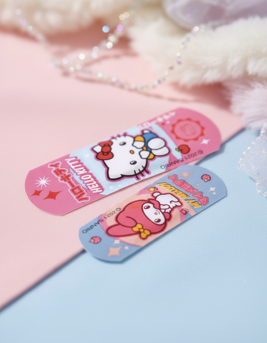 Take care HELLO KITTY & FRIENDS apósitos 24 u 2 Take care HELLO KITTY & FRIENDS apósitos 24 u - Image 2