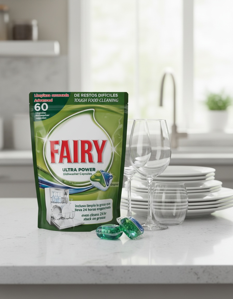FAIRY UTRA POWER ALL IN 1 dishwasher 60 capsules 2 FAIRY UTRA POWER ALL IN 1 dishwasher 60 capsules - Image 2