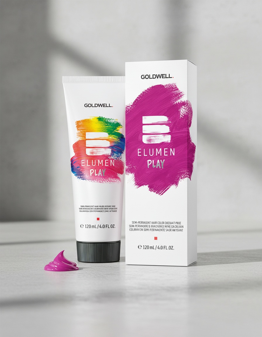 ELUMEN PLAY semi permanent hair color oxidant-free #pink 120 ml 2 ELUMEN PLAY semi permanent hair color oxidant-free #pink 120 ml - Image 2