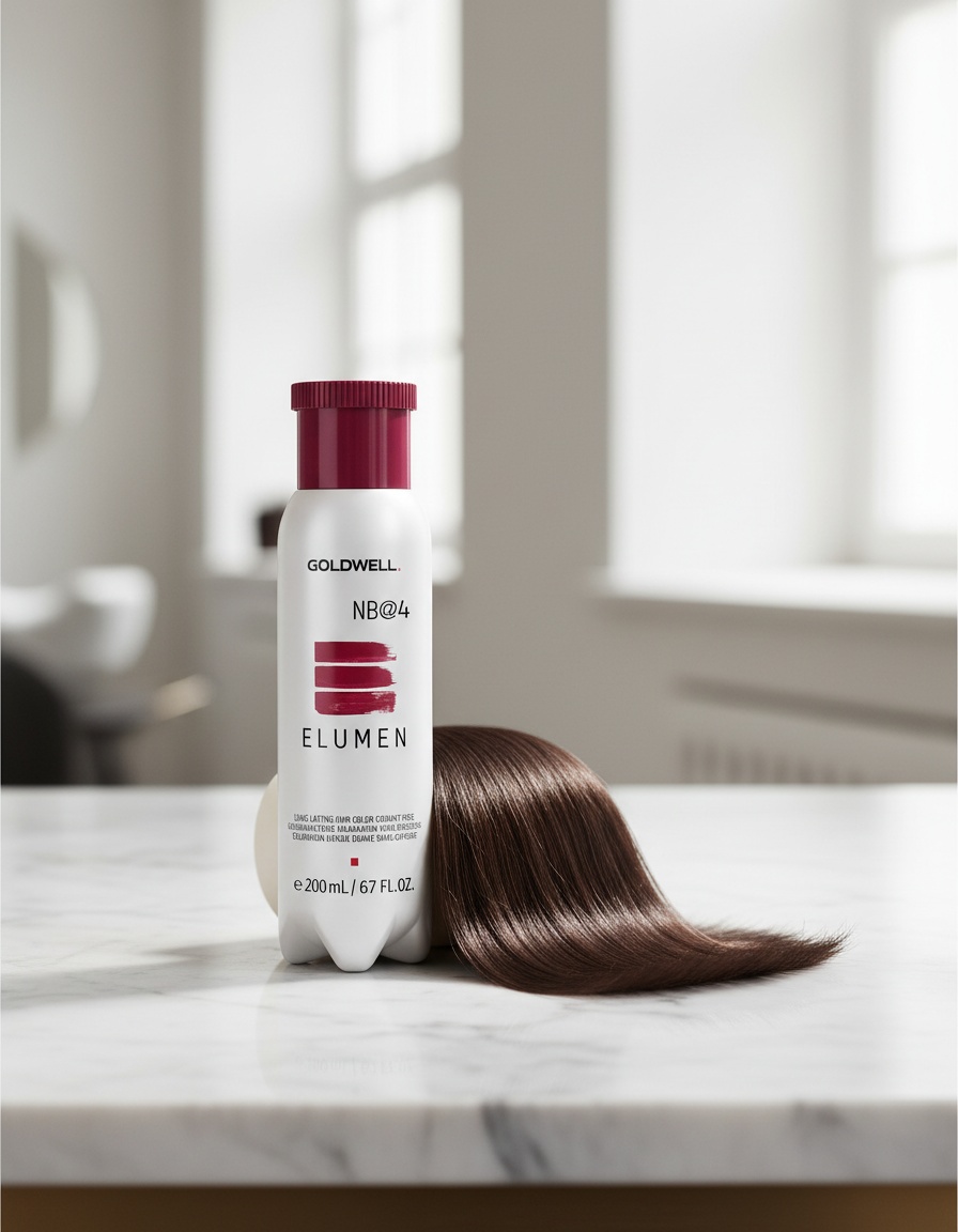 ELUMEN long lasting hair color oxidant free #NB@4 200 ml 2 ELUMEN long lasting hair color oxidant free #NB@4 200 ml - Image 2