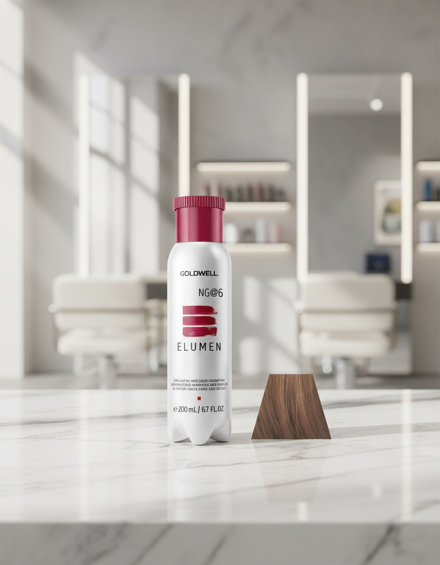 ELUMEN long lasting hair color oxidant free #NG@6 200 ml 2 ELUMEN long lasting hair color oxidant free #NG@6 200 ml - Image 2