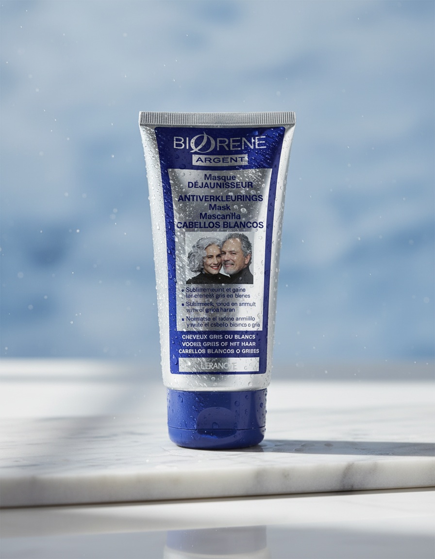 BIORENE ARGENT mask for white hair 150 ml 2 BIORENE ARGENT mask for white hair 150 ml - Image 2