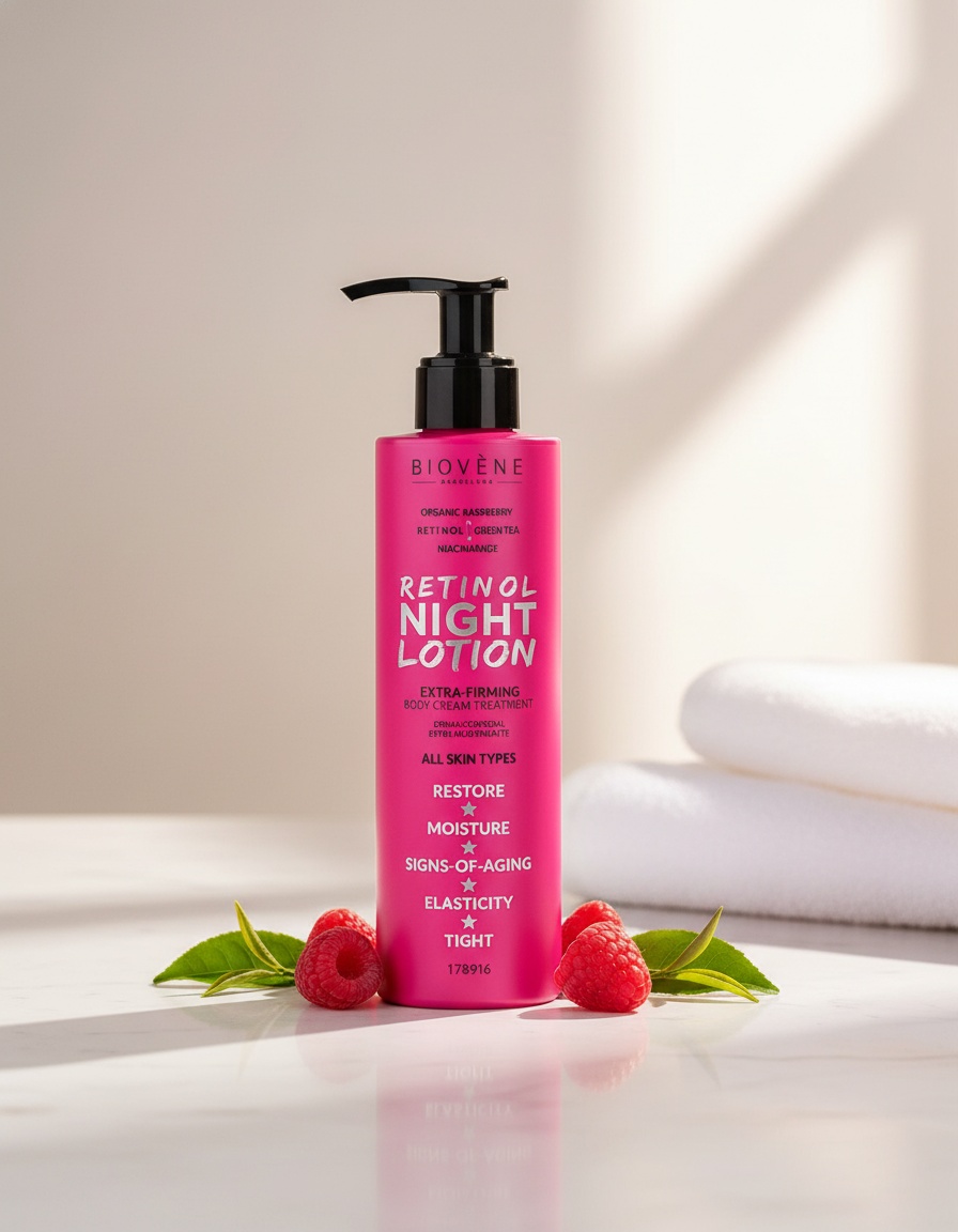 BiovÈne RETINOL NIGHT LOTION extra-firming body cream treatment 200 ml 2 BiovÈne RETINOL NIGHT LOTION extra-firming body cream treatment 200 ml - Image 2