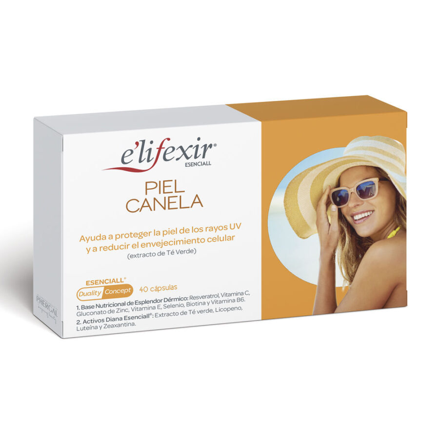 ESENCIALL piel canela cápsulas 40 u