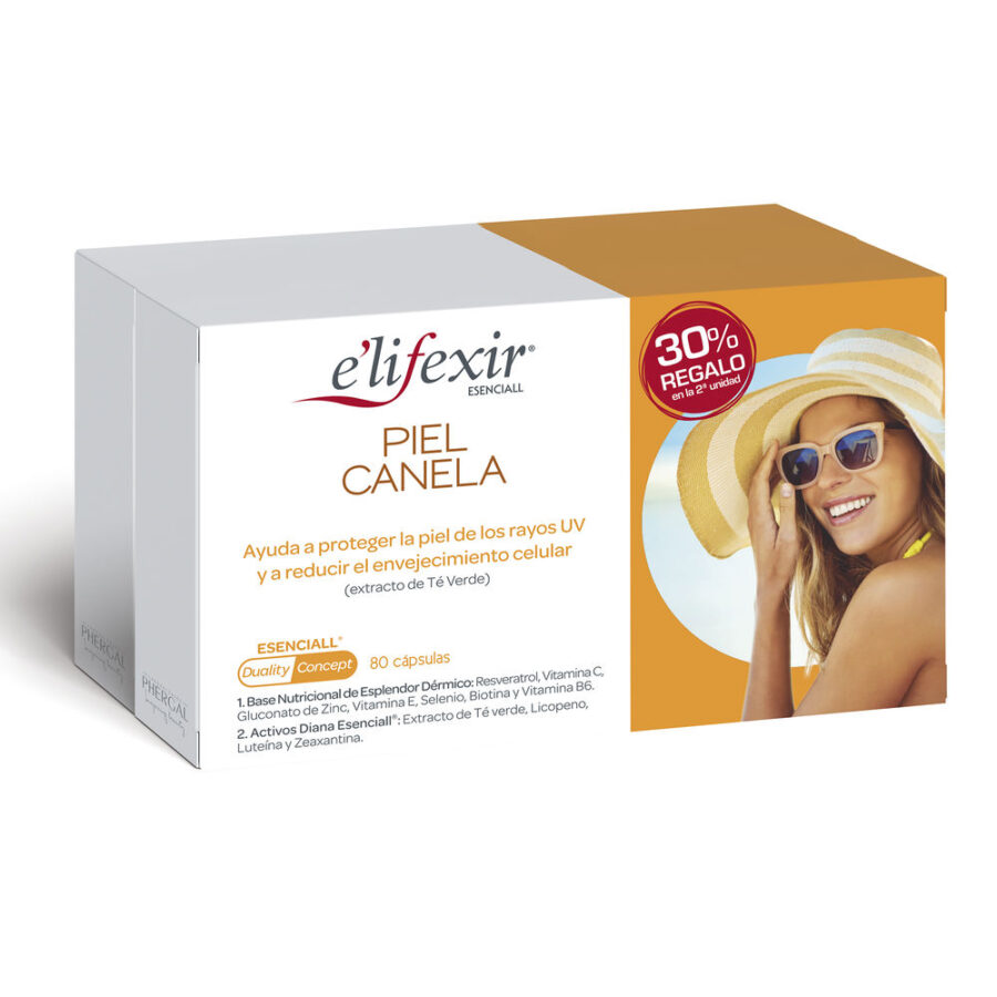 ESENCIALL piel canela cápsulas 80 u