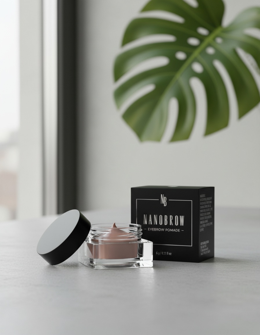 Nanobrow EYEBROW POMADE #medium brown 6 gr 2 Nanobrow EYEBROW POMADE #medium brown 6 gr - Image 2