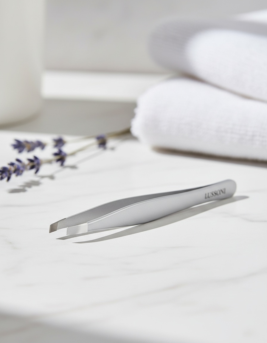 LUSSONI straight tweezers 1 u 2 LUSSONI straight tweezers 1 u - Image 2
