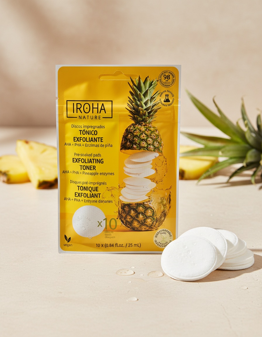 EXFOLIATING TONER pre-soaked pads 10 u 2 EXFOLIATING TONER pre-soaked pads 10 u - Image 2