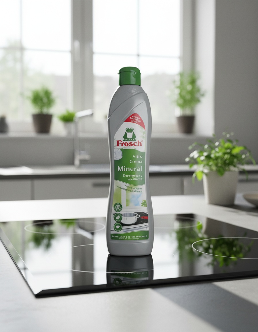 FROSCH ecological glass ceramic mineral cream 450 ml 2 FROSCH ecological glass ceramic mineral cream 450 ml - Image 2