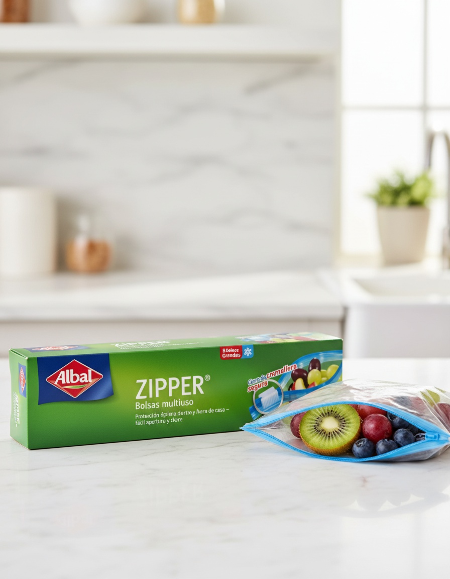 Albal HERMETIC MULTIPURPOSE BAGS 3 liters 8 u 2 Albal HERMETIC MULTIPURPOSE BAGS 3 liters 8 u - Image 2