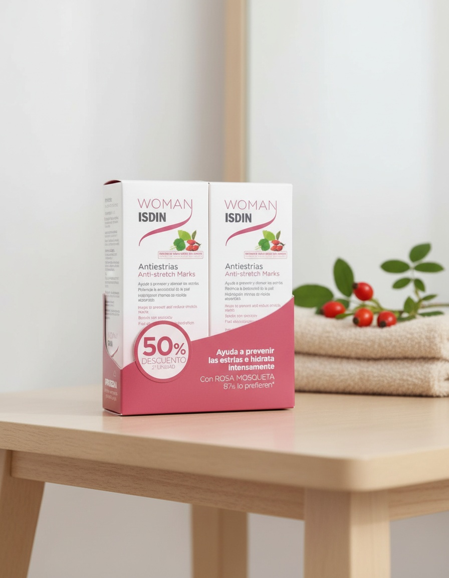 WOMAN anti-stretch mark cream duo 2 x 250 ml 2 WOMAN anti-stretch mark cream duo 2 x 250 ml - Image 2