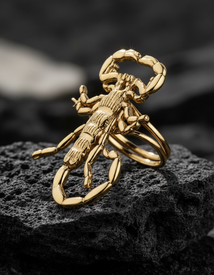 Shabama SAHARA ring #gold glitter 1 u 2 Shabama SAHARA ring #gold glitter 1 u - Image 2