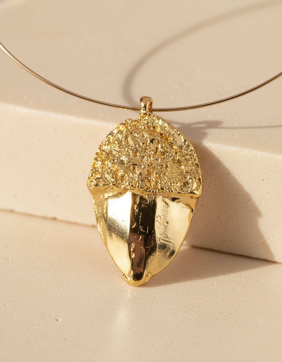 Shabama BELLOTA rigid necklace #shiny gold 1 u 2 Shabama BELLOTA rigid necklace #shiny gold 1 u - Image 2