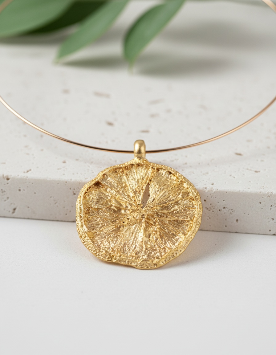 Shabama LIMA rigid necklace #shiny gold 1 u 2 Shabama LIMA rigid necklace #shiny gold 1 u - Image 2