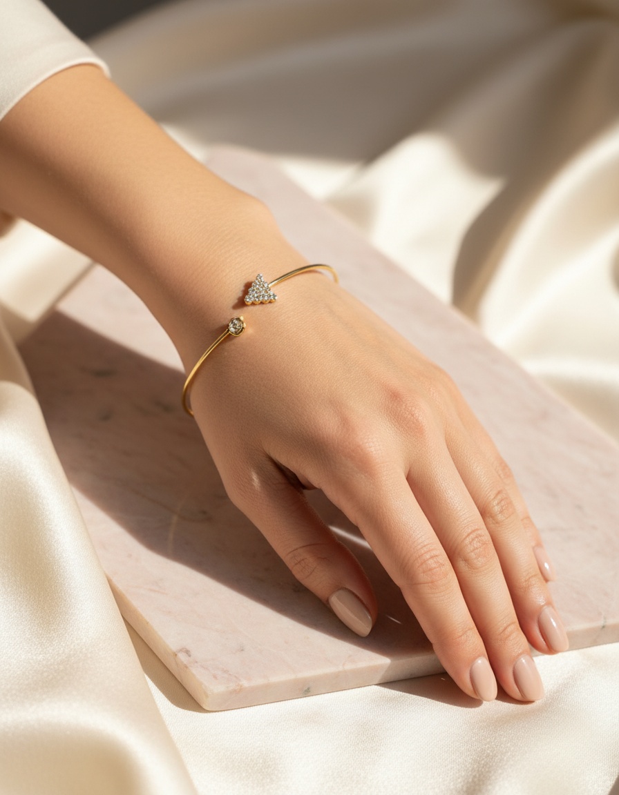 Shabama RIGID CONEY bracelet #shiny gold 1 u 2 Shabama RIGID CONEY bracelet #shiny gold 1 u - Image 2