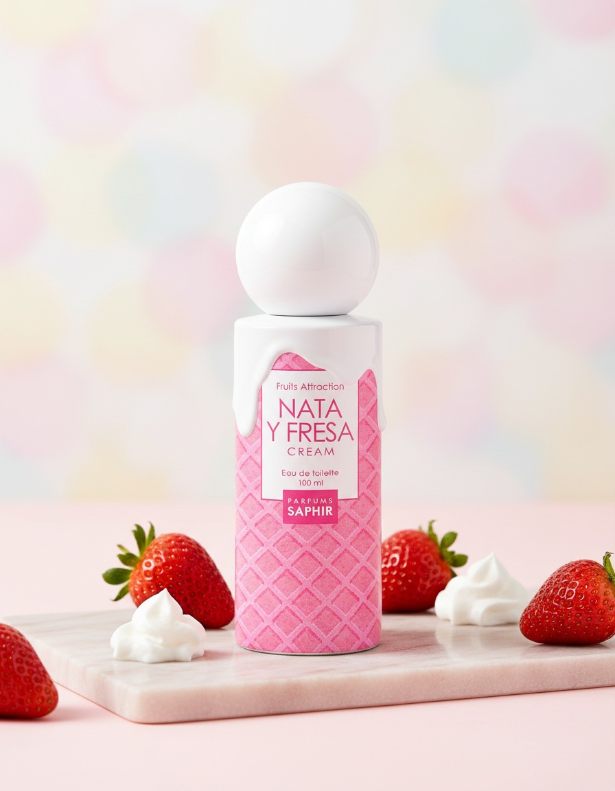 CREAM AND STRAWBERRY CREAM edt vapor 100 ml 2 CREAM AND STRAWBERRY CREAM edt vapor 100 ml - Image 2
