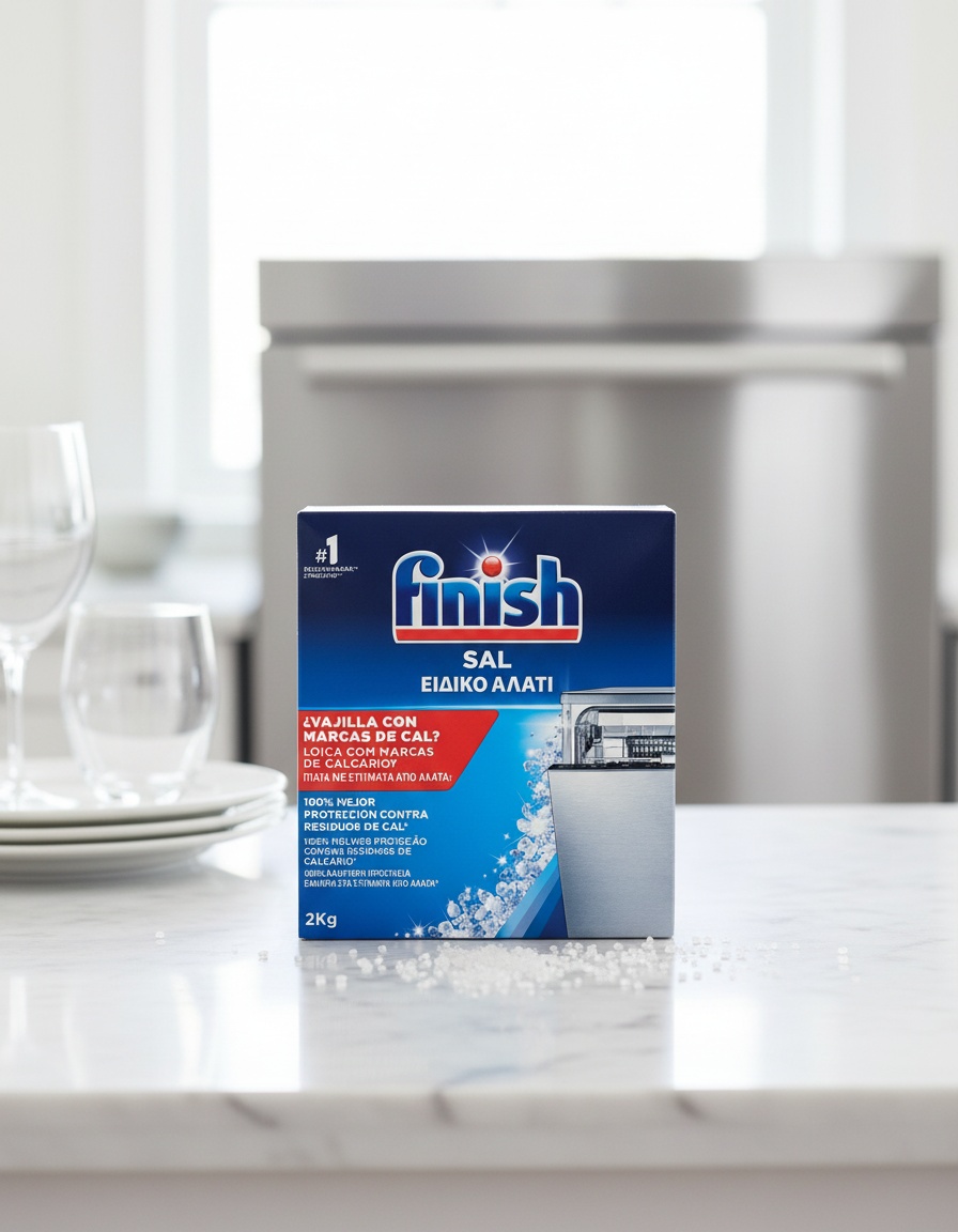 FINISH dishwasher salt 2 kg 2 FINISH dishwasher salt 2 kg - Image 2