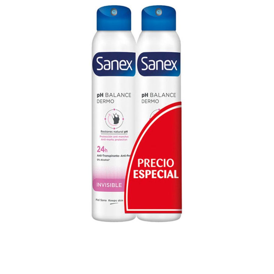 Sanex DERMO INVISIBLE deodorant vaporizer duo 2 x 200 ml