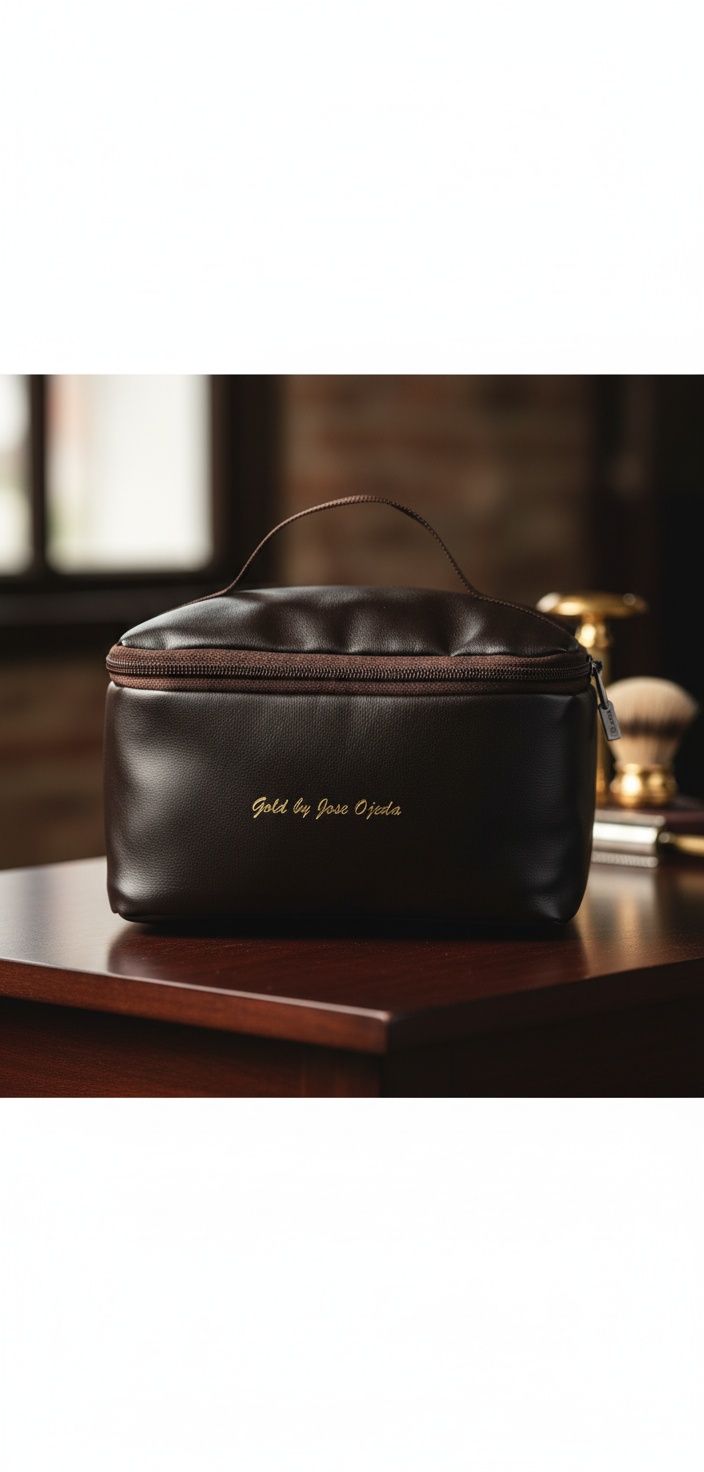 Gold by jose ojeda CARRY-ALL CLASSIC toiletry bag 1 u 2 Gold by jose ojeda CARRY-ALL CLASSIC toiletry bag 1 u - Image 2