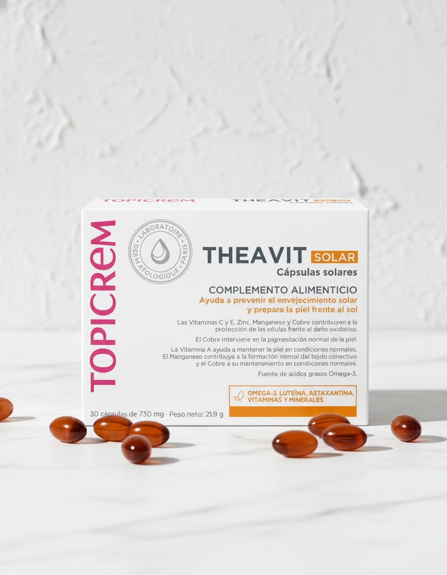 Topicrem SUN PROTECT THEAVIT PACK 2 x 30 capsules 2 Topicrem SUN PROTECT THEAVIT PACK 2 x 30 capsules - Image 2