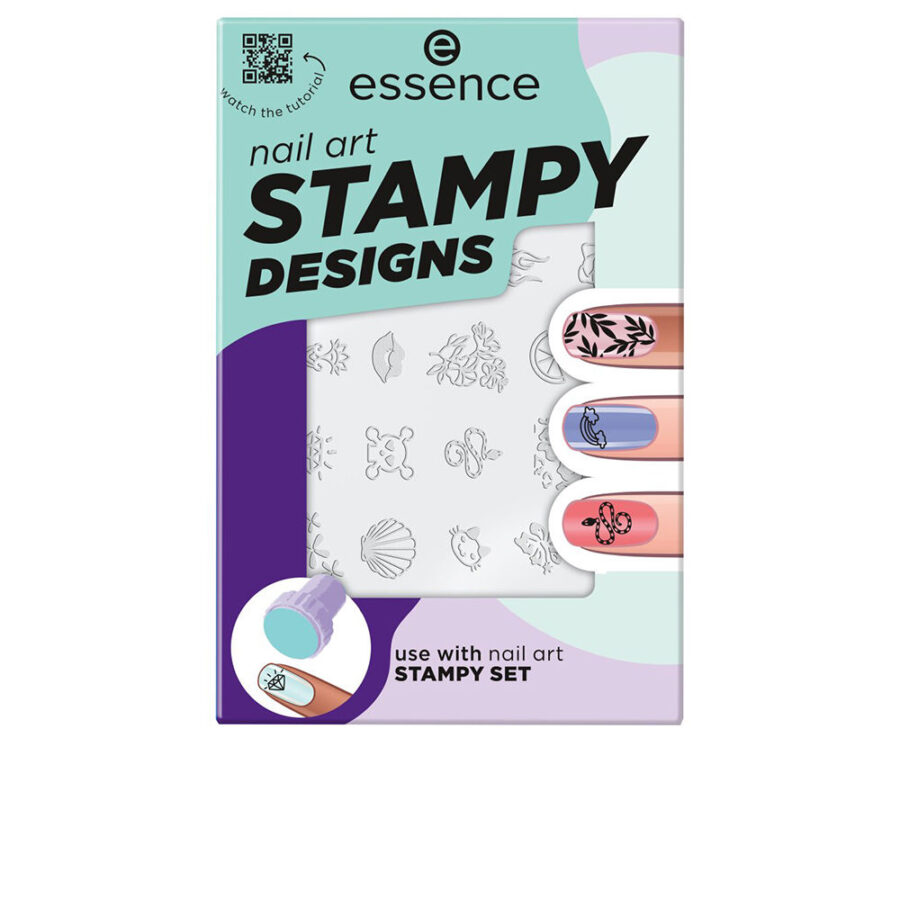 STAMPY DESIGNS nail stamping templates 1 u