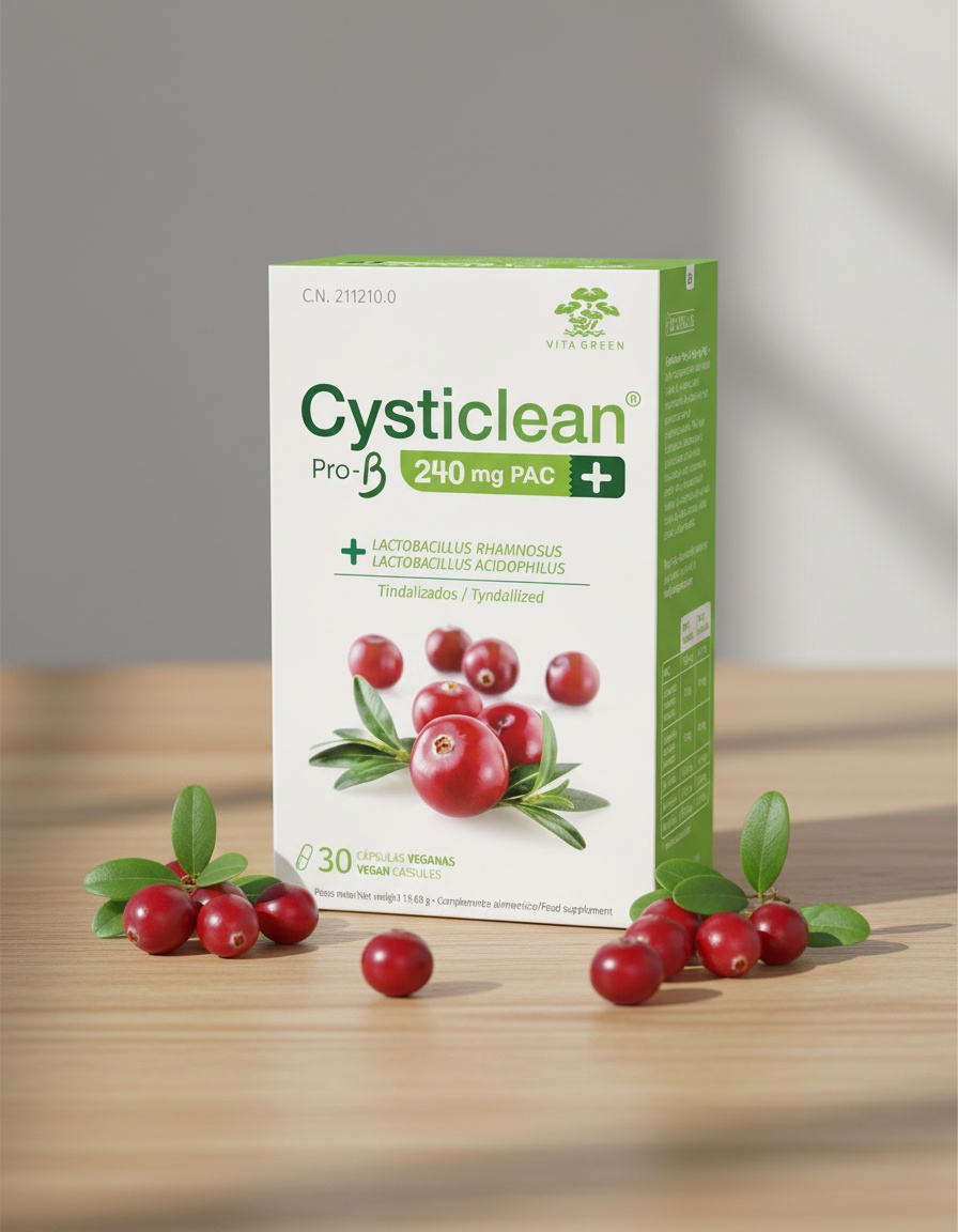 CYSTICLEAN ProB 240 mg PAC and Probiotics with Cranberry capsules 30 units 2 CYSTICLEAN ProB 240 mg PAC and Probiotics with Cranberry capsules 30 units - Image 2