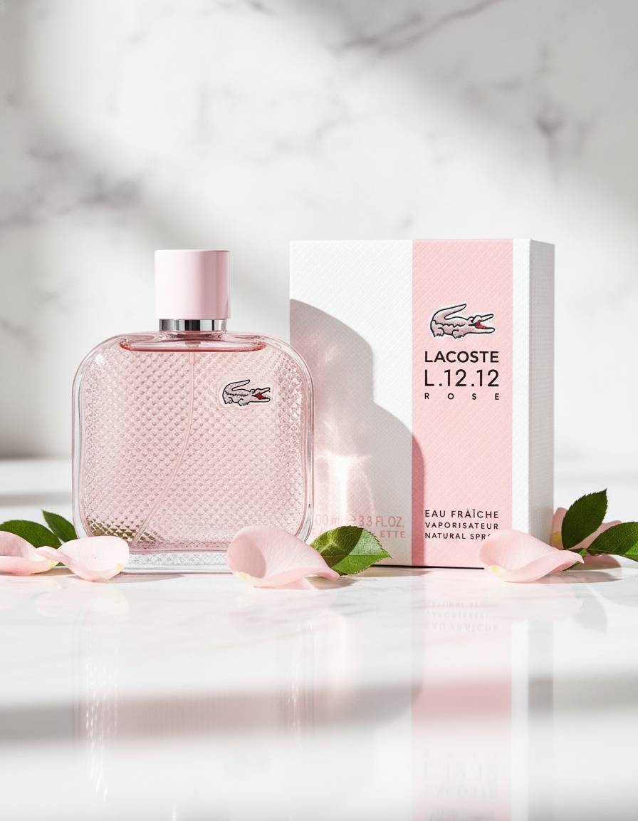 LACOSTE L.12.12 ROSE EAU FRAICHE edt vapo 100 ml 2 LACOSTE L.12.12 ROSE EAU FRAICHE edt vapo 100 ml - Image 2