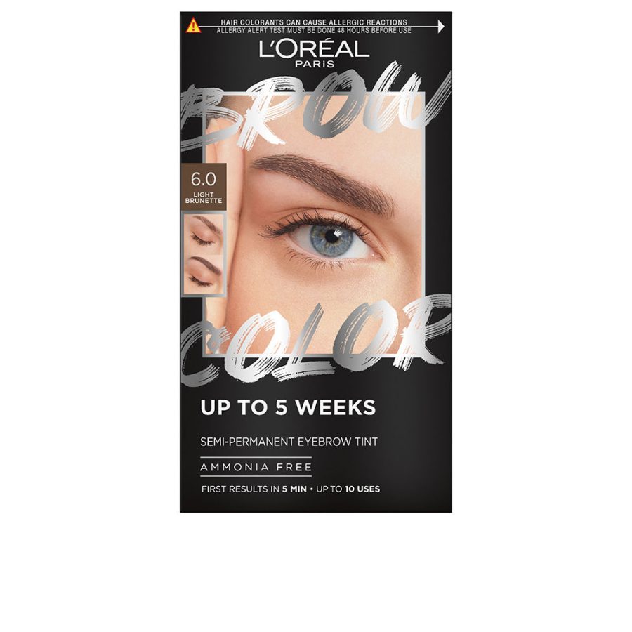 BROW COLOR eyebrow tint #6.0-light brunette 4 u