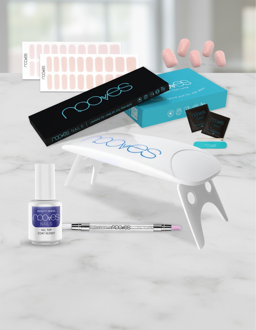 Nooves PREMIUM GEL NAIL SHEETS CASE 8 u 2 Nooves PREMIUM GEL NAIL SHEETS CASE 8 u - Image 2