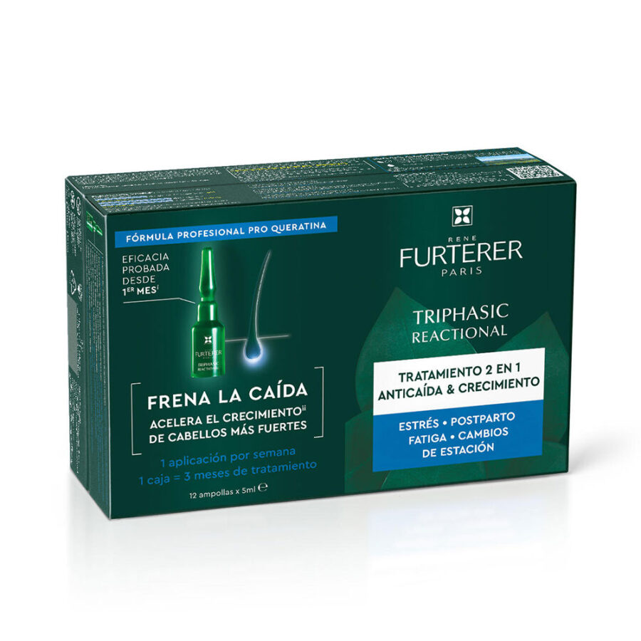 TRIPHASIC REACCIONAL anti-hair loss ritual ampoules 12 x 5 ml
