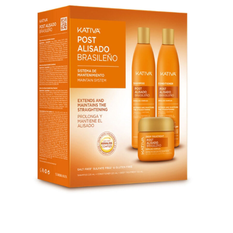 KATIVA PROFESIONAL POST ALISADO BRASILEÑO LOTE 3 pz