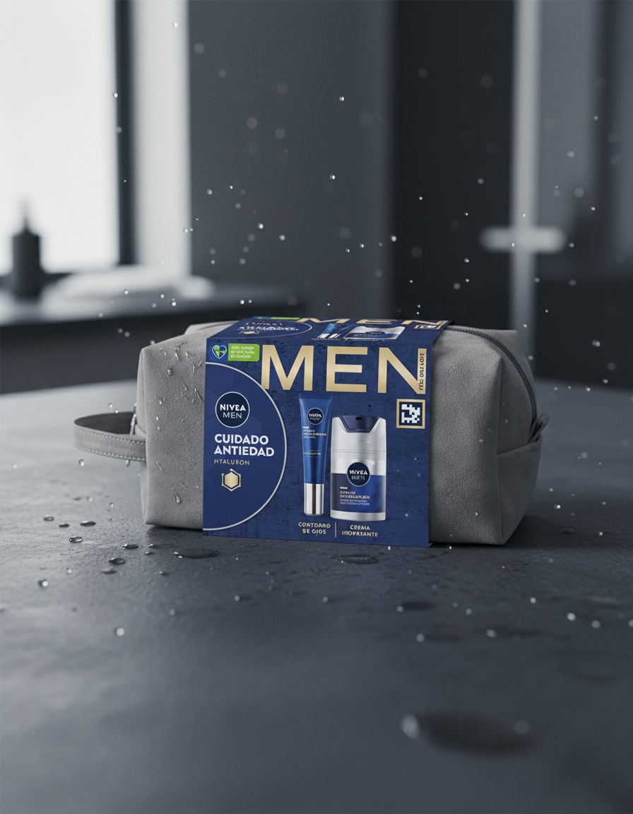 MEN'S TOILETRY BAG ANTI-AGING CARE CASE 3 pcs 2 MEN'S TOILETRY BAG ANTI-AGING CARE CASE 3 pcs - Image 2